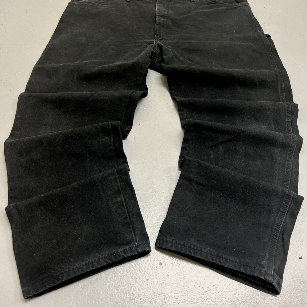 Wide Leg Dickies Black Carpenter Jeans